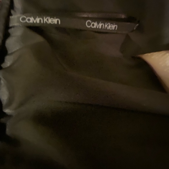 Calvin Klein Woven Wool With Sequins Pencil  Skirt - Picture 7 of 10